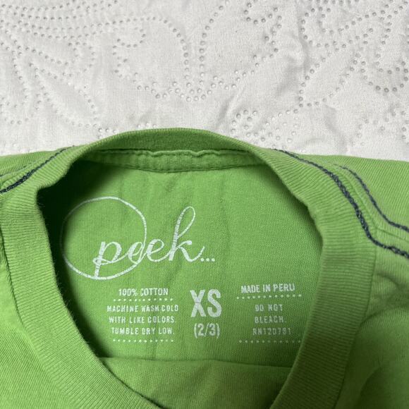 Peek Pi Numbers Graphic Tee Size 2/3 - Picture 5 of 6